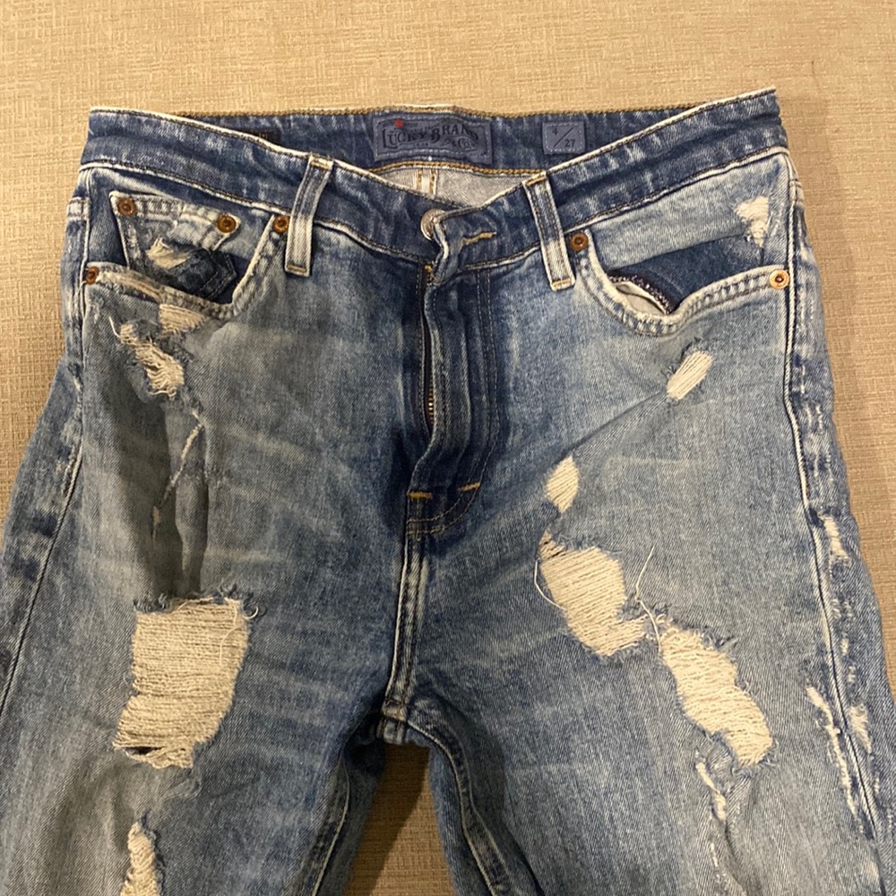 Lucky brand distressed jeans